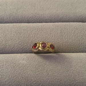 Alexis Bittar Carnelian + Gold Ring Archive Collection